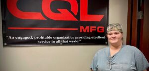 Machining apprenticeship helps local woman advance her manufacturing career
