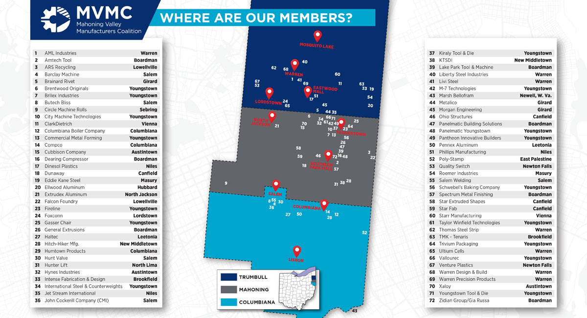 MVMC Members Map